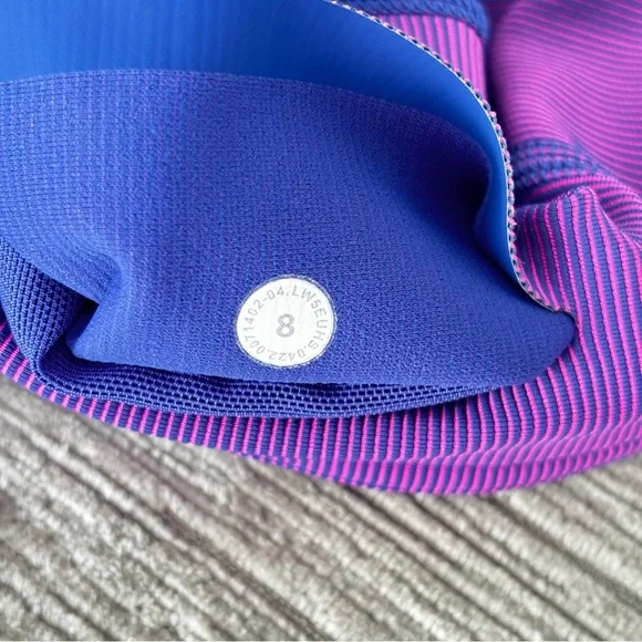 Lululemon Base Pace High Rise Tight 25” – Two-Tone Ribbed Size 8 - Picture 13 of 16